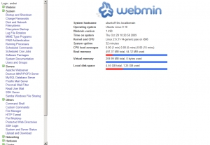 Webmin - Installation