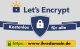 Let's Encrypt SSL Zertifikat erstellen